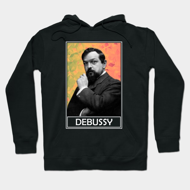 Claude Debussy​ Hoodie by TheMusicophile